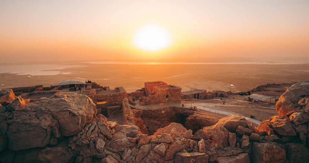 Massada visite guidée en français par Alex Gutman - Guide francophone en Israël